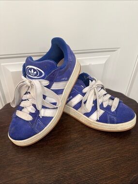 adidas Campus Sneakers in Blue and White